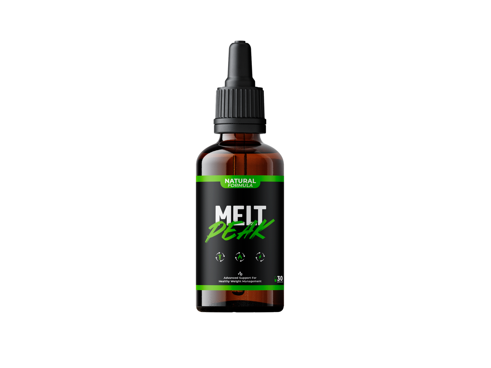 MeltPeakDrop Flasche
