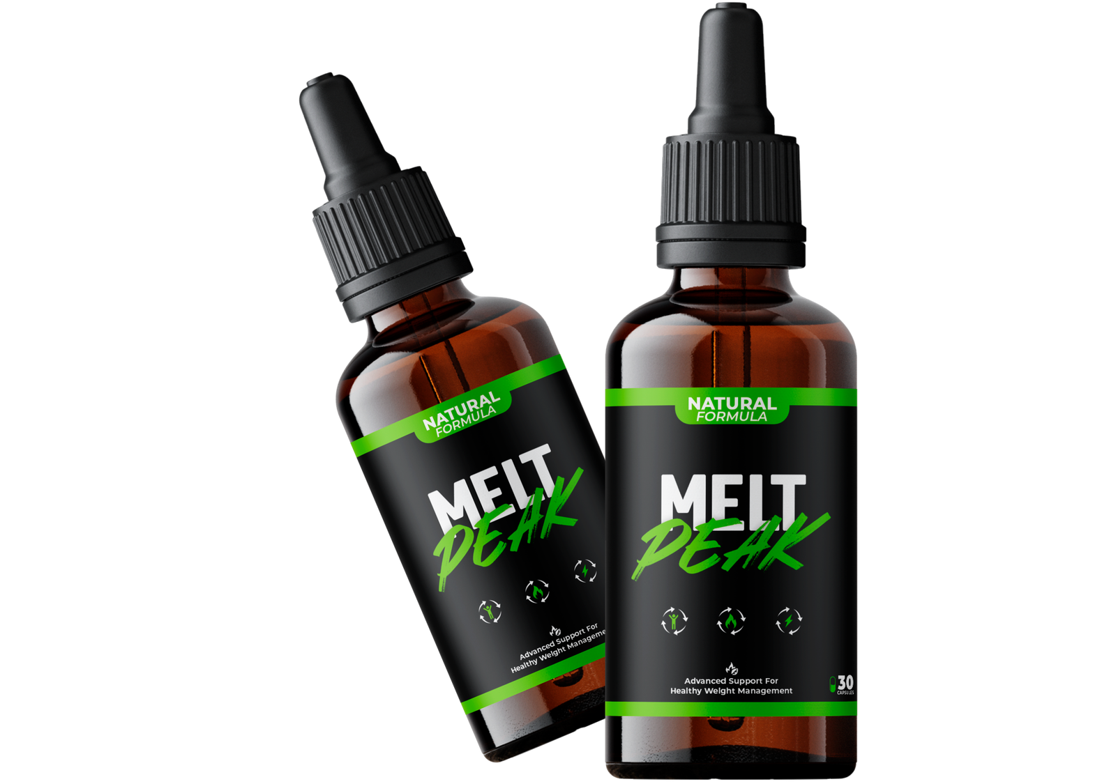 MeltPeakDrop Flasche